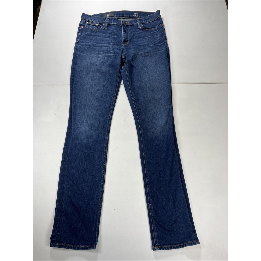 J Crew Women's 31 REID Dark Wash Mid-Rise Skinny Stretch Denim Jeans